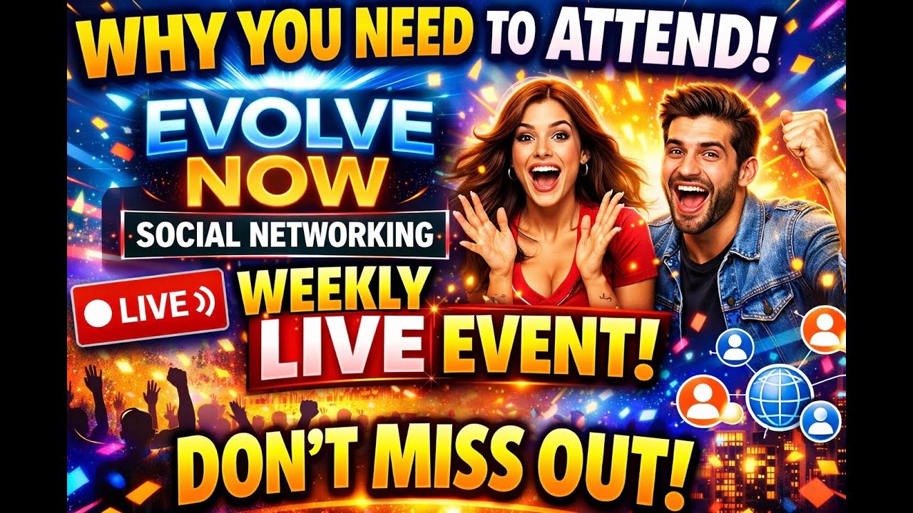 Why you need to attend at the Evolve Now Social Networking Event Jan12