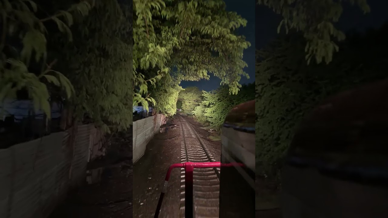 Hunted way☠️ #railway #pakrail #travel #railwaystation #pakistan