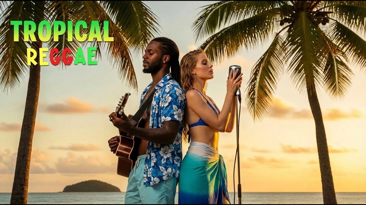 🌺 Tropical Hawaiian Reggae Mix – Island Music for Happy Mood 🌴