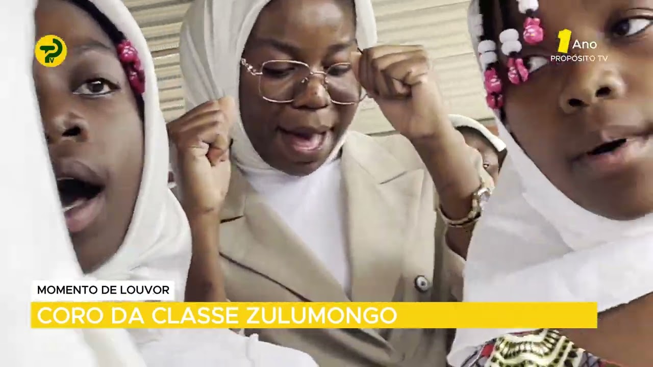HUAMBO | ACTUAÇÃO DO CORO DA ZULUM0NG0 DURANTE O SEGUNDO CULTO DO ANO DE 2026.