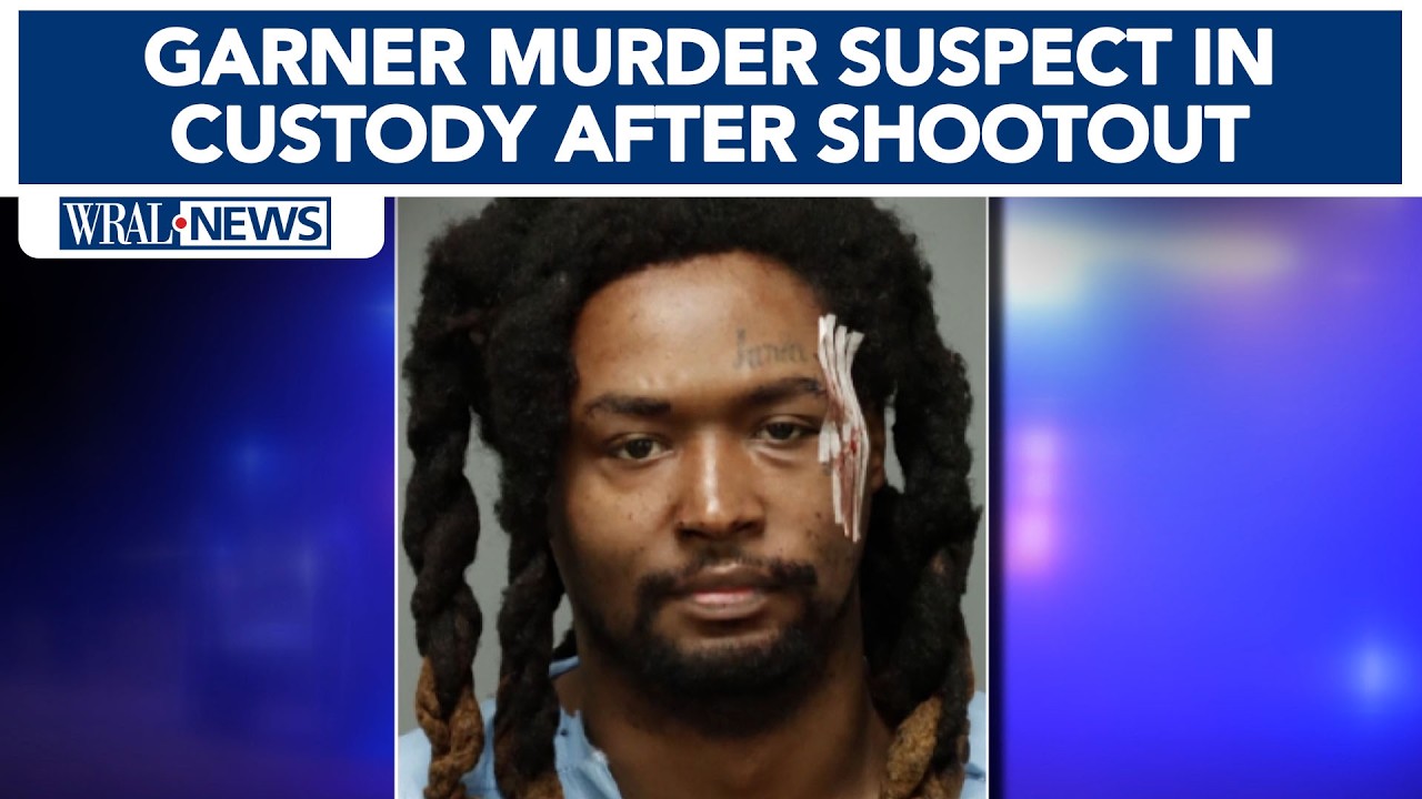 Garner murder suspect in custody after shootout with police