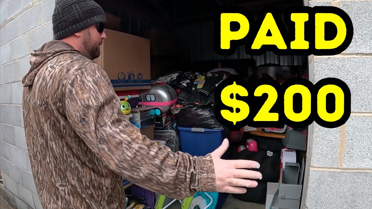 I Bought an Abandoned Storage Unit, Look What We Found