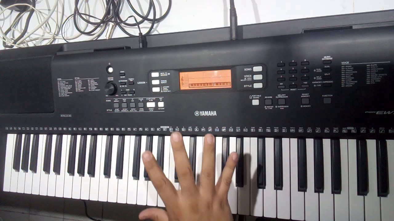 Como tocar con acompañamiento (psrew300)