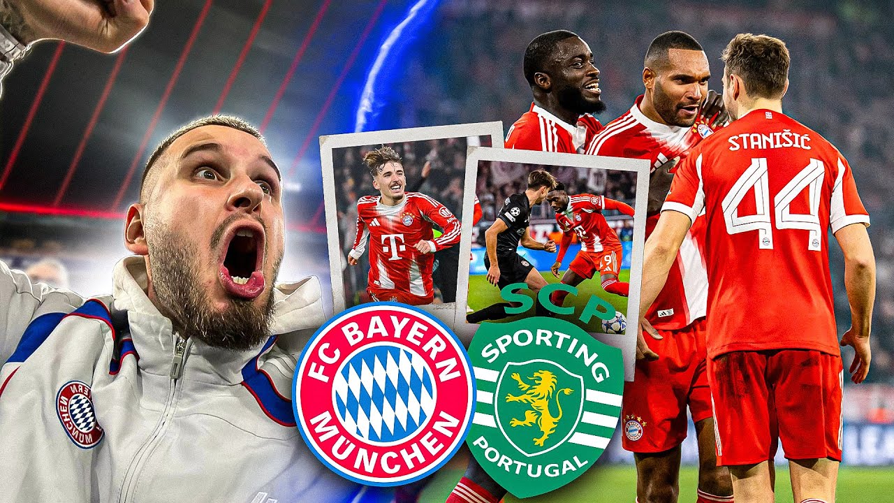 LENNART KARL WELTKLASSE! Bayern vs Sporting 🔥😱 UCL Stadionvlog&nbsp;|&nbsp;IamTabak