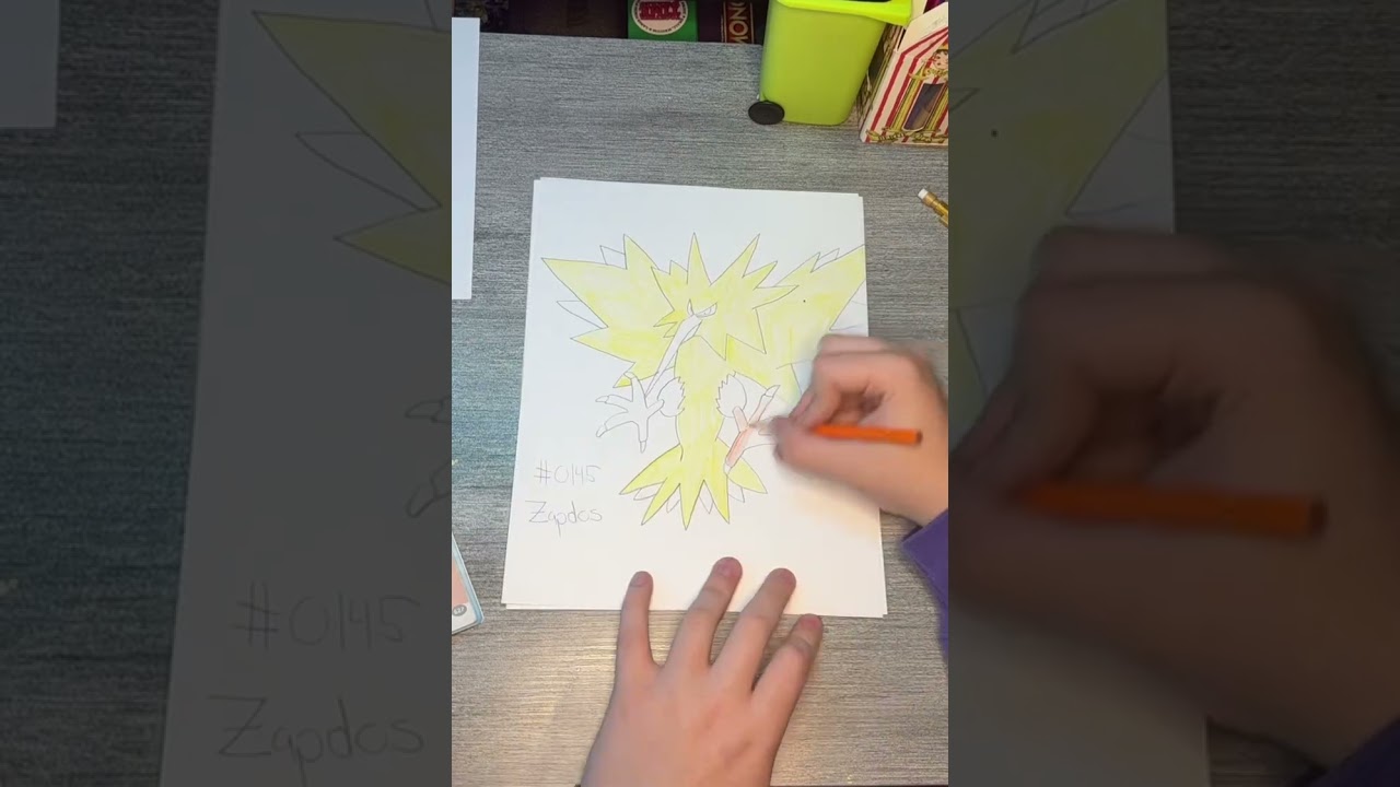 #0145 Zapdos #fyp