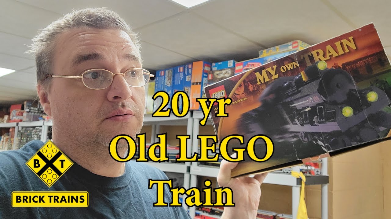 LEGO Set KT206 Large Train Engine W/ Tender Brown (Train)(9V)(My Own Train) : Wednesday Show & Tell