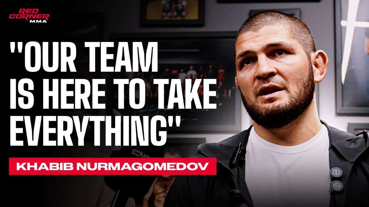'Our team is here to take everything': Khabib Nurmagomedov