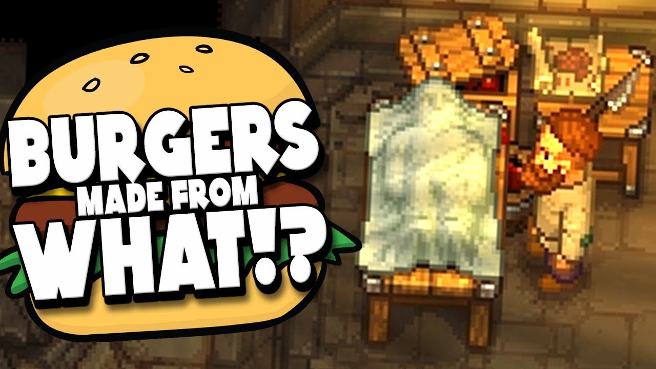 MAKING BURGER MEAT OUT OF... HUMANS?! - Graveyard Keeper Ep #1