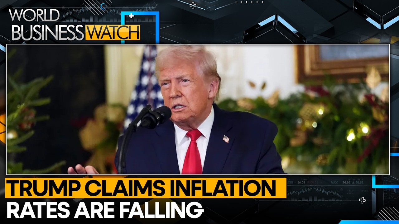 Trump Touts Economic Gains in Georgia Speech | World Business Watch | WION