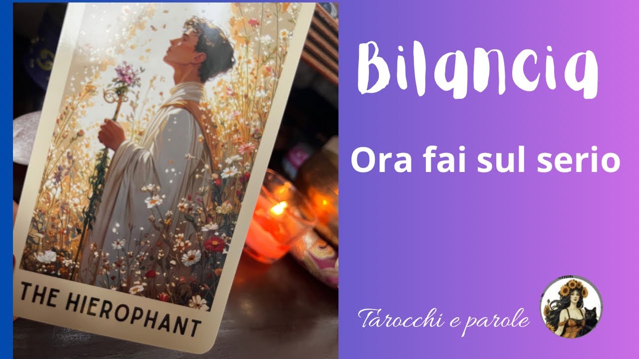 BILANCIA ♎️ SARÀ FATTO ✅ 