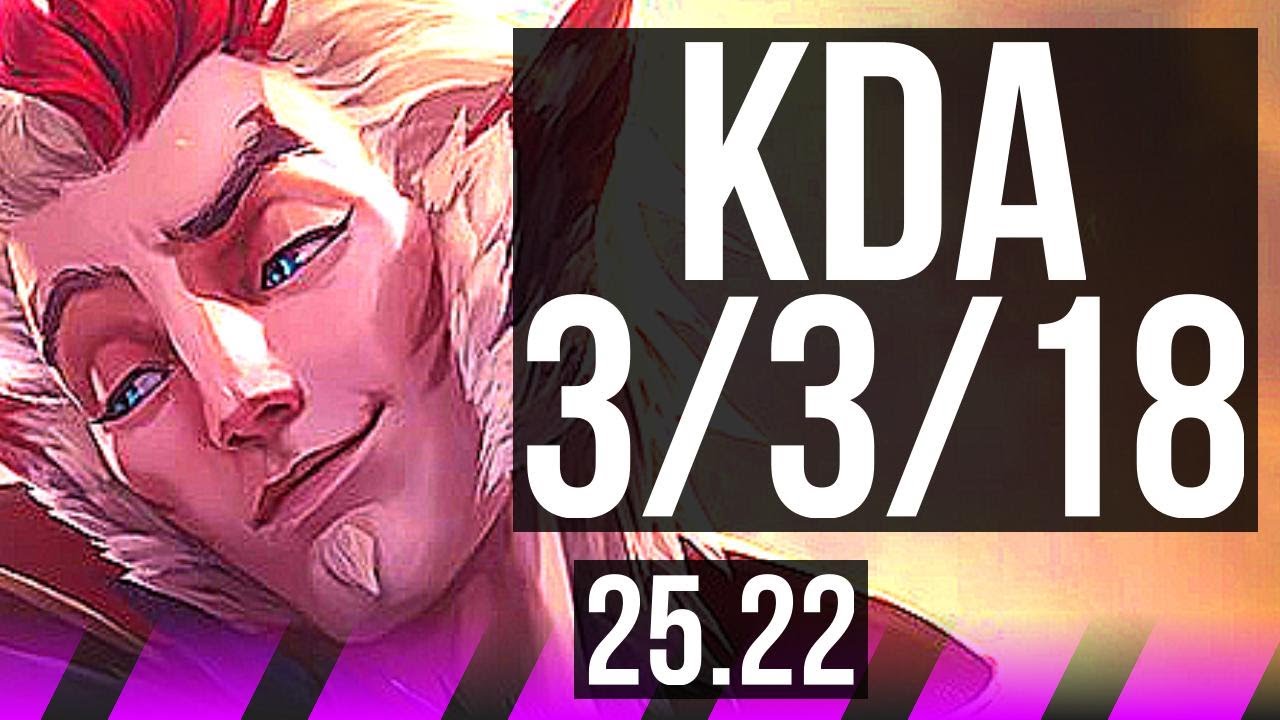 RAKAN & Smolder vs THRESH & Draven (SUP) | 3/3/18 | KR Grandmaster | 25.22