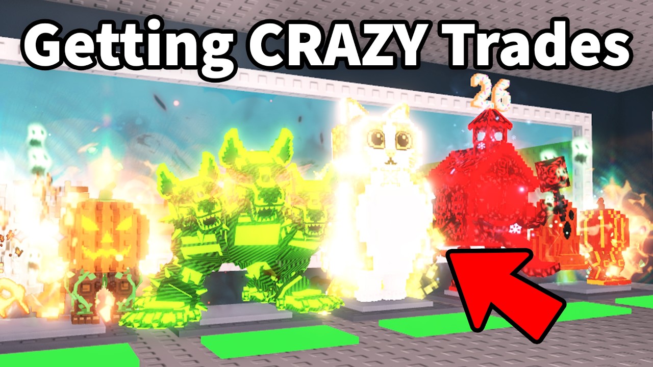 Getting the LUCKIEST TRADES EVER in Steal a Brainrot!
