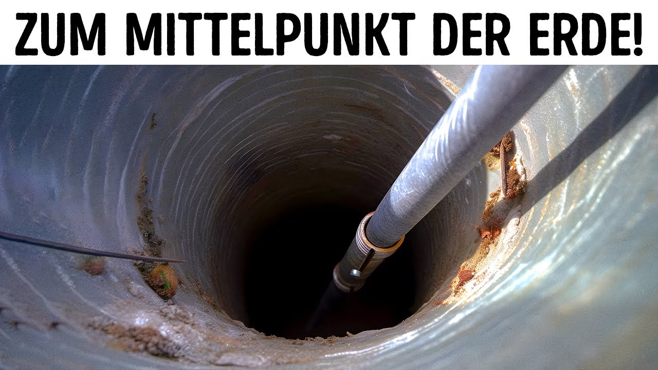 Wissenschaftler bohren ein riesiges Loch in die Erdkruste (33.000 Fu&szlig;!)