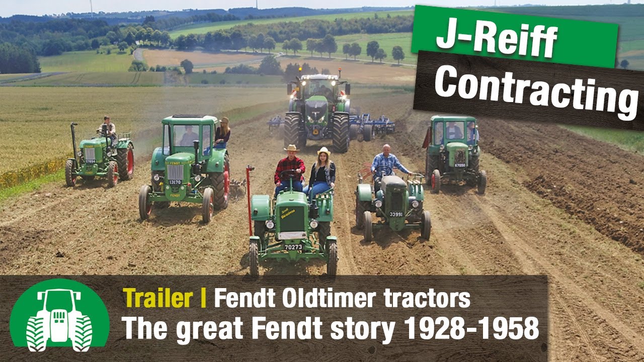 J-Reiff Fendt Classics Vol. 1 | World's largest Fendt tractor collection | Preview Trailer 4K