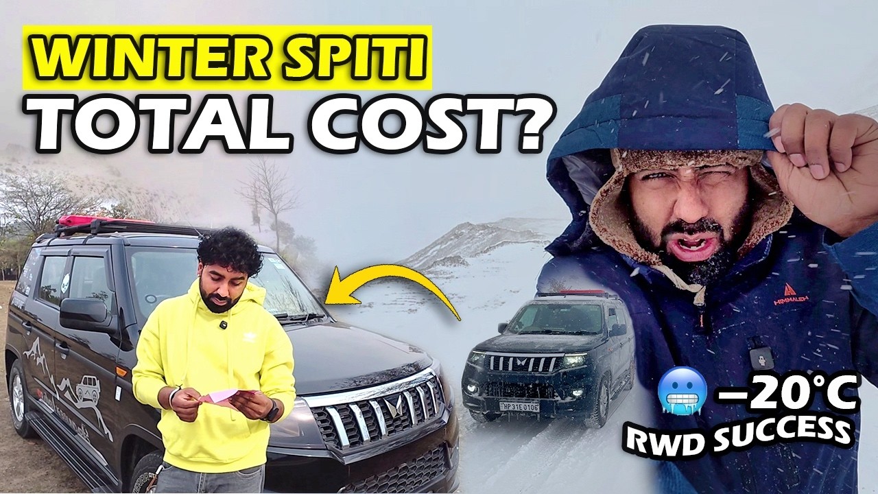 क्या RWD Bolero Neo सच में विंटर स्पीति कर सकती है? 😱 पूरा सच और ट्रिप का खर्चा