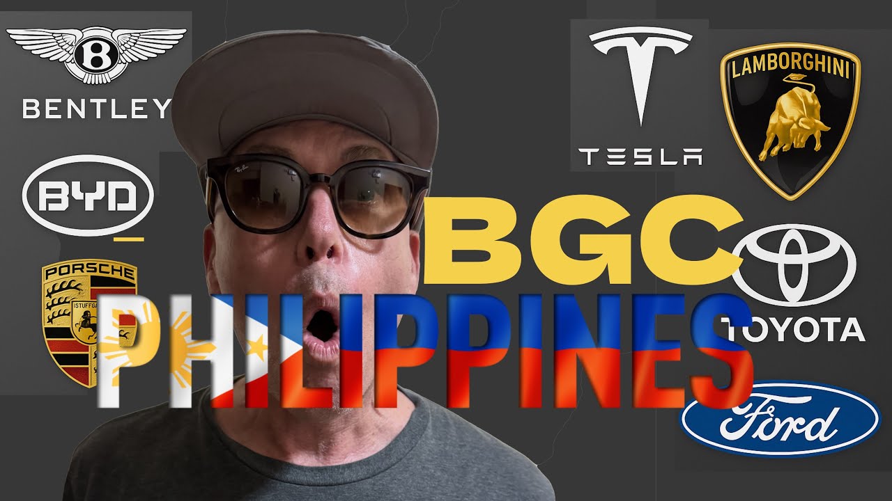 Shocking number of Car Dealers in BGC, Manila Philippines