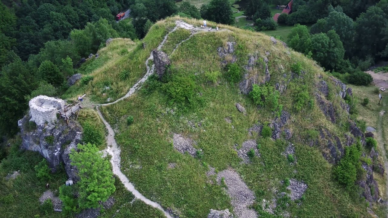 hrad Sivý kameň v Podhradí okr.Prievidza 23.7.21