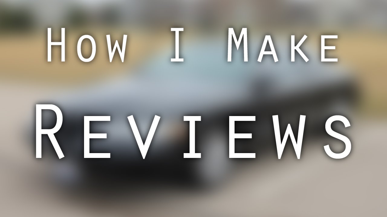 How I Film Car Reviews