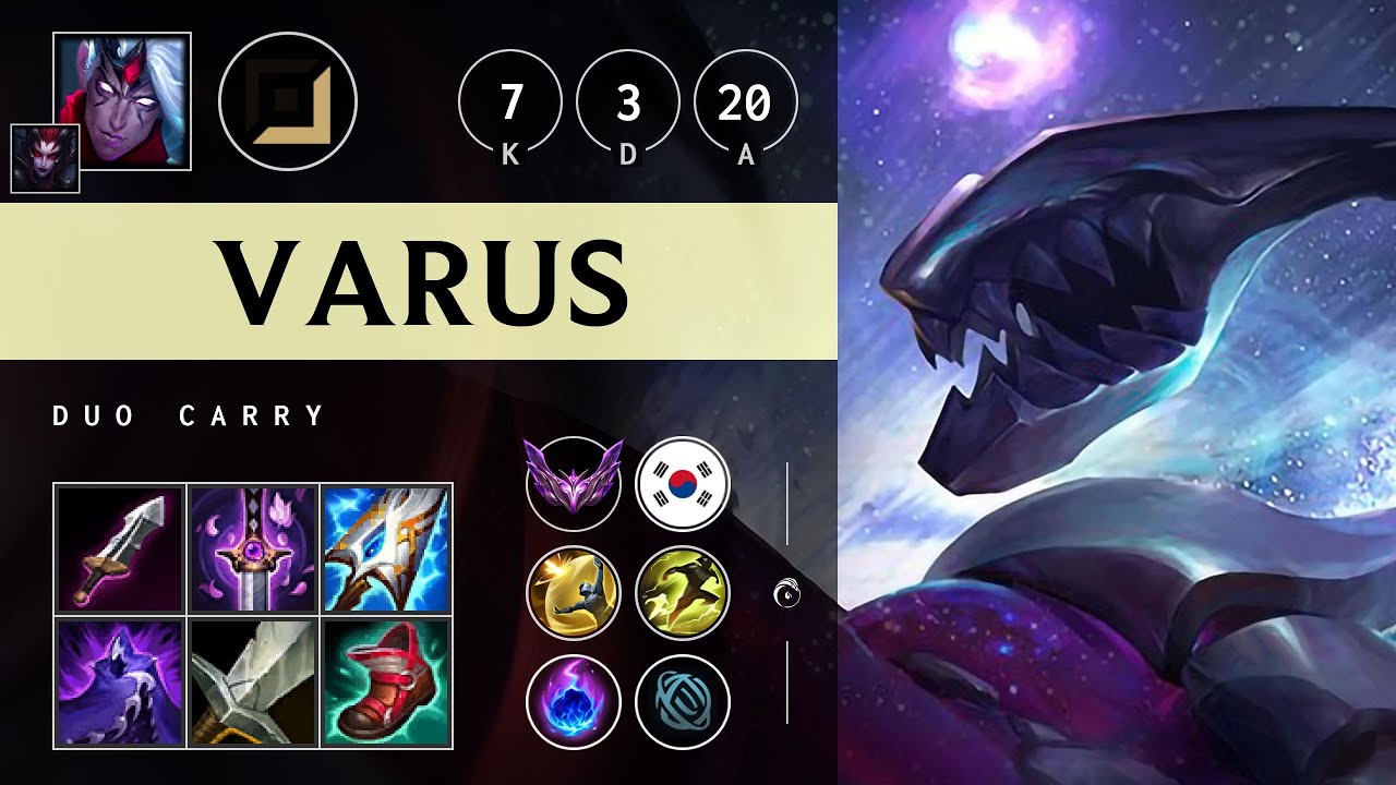 Varus ADC vs Kai'Sa - KR Master Patch 25.21