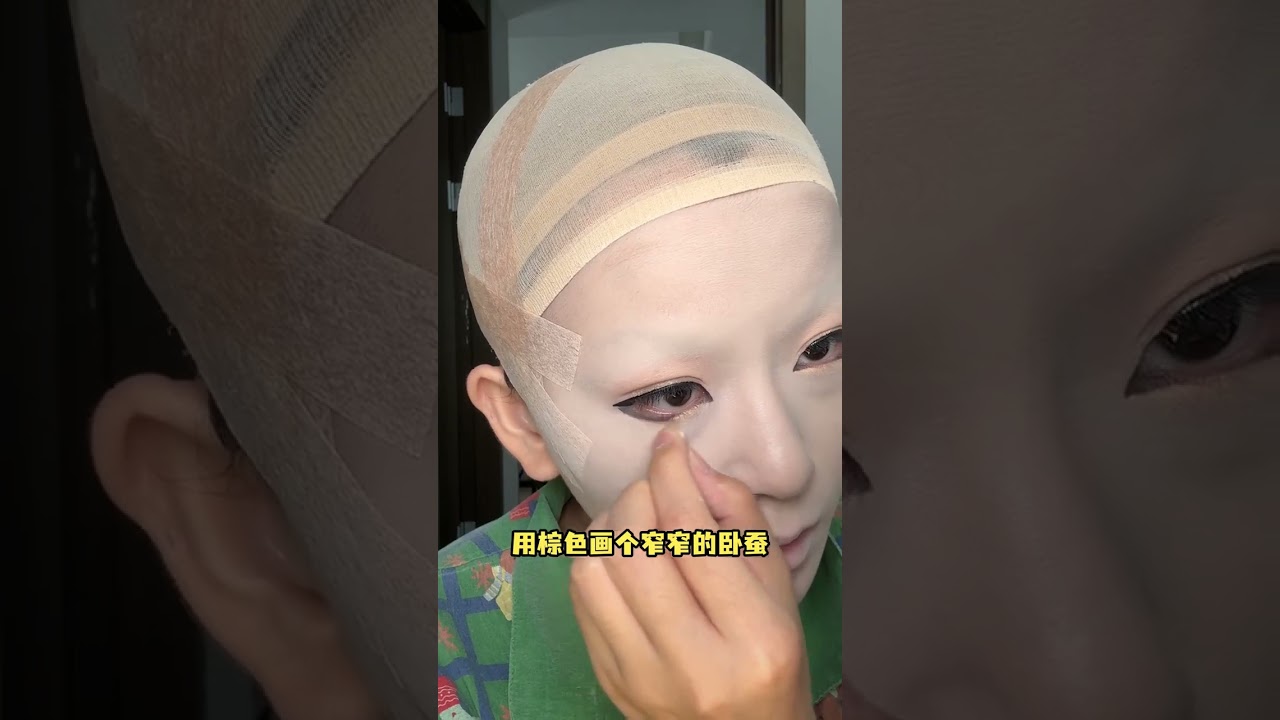 5-minute immersive cosplay makeup #因为#cos makeup#Immersive#Qi Sili#Marumi Little Golden Ne