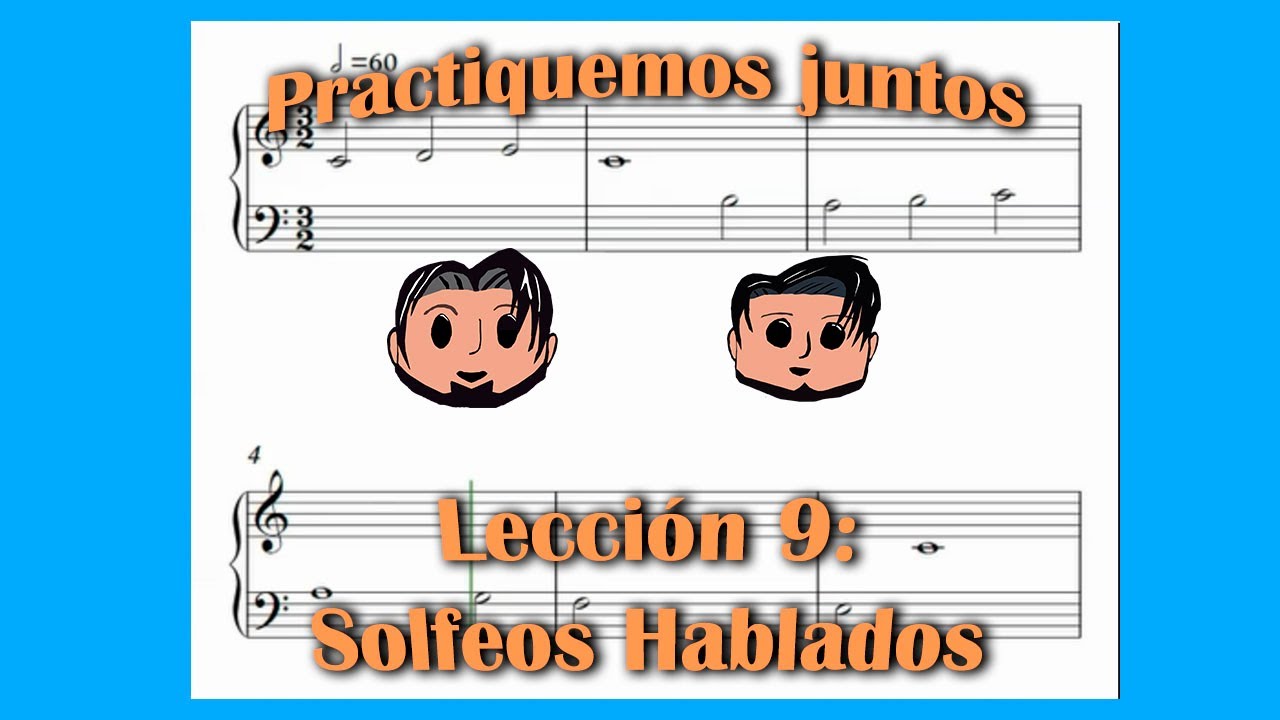 Solfeo hablado: Pozzoli Lección 9 | Reconocimiento rápido de una lección | Practiquemos juntos