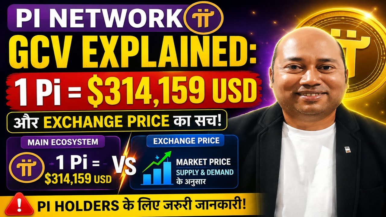 🔥 Pi Network GCV Explained: 1 Pi = $314,159 USD and the Truth About Exchange Price!