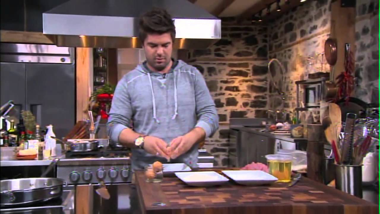 Signé M | Escalope de veau croutillante, bourgots et palourdes