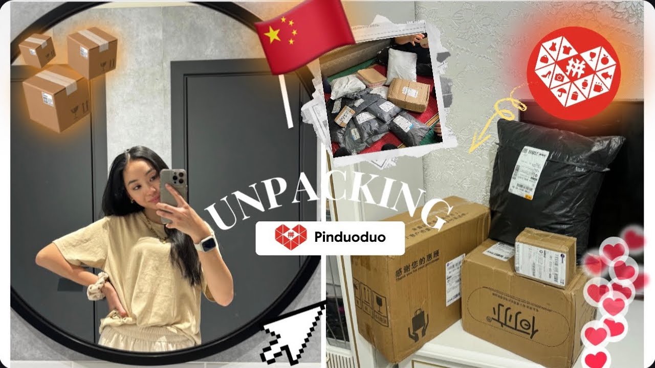 Распаковка посылок  с ПИНДУОДУО 🇨🇳Ожидание & реальность #распаковкапосылок  #рекомендации #пиндуодуо