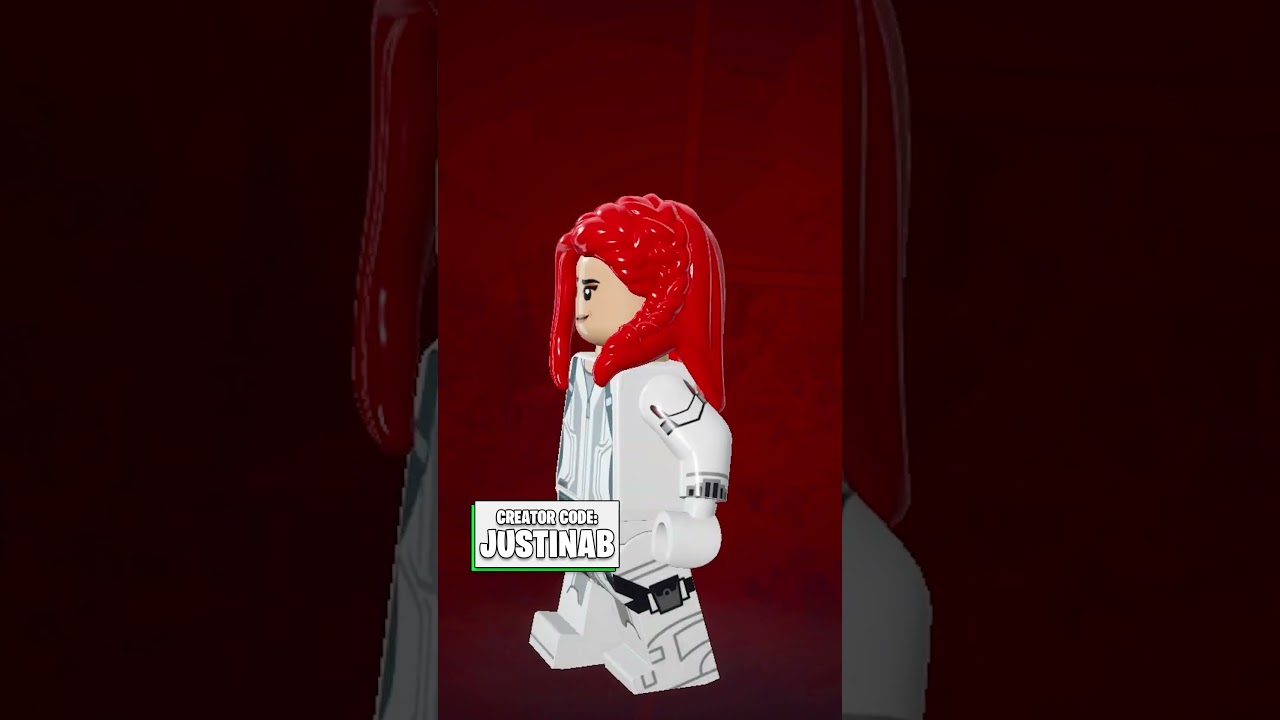 BLACK WIDOW (SNOW SUIT) set in FORTNITE! #fortnite