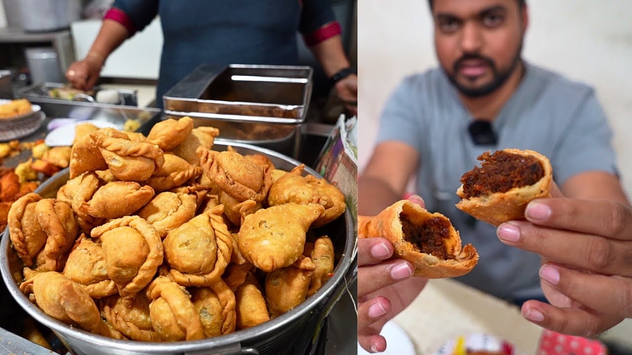 ૭ દિવસ સુધી બગડે ના એવા કચ્છી સમોસા અને કચોરી આ જગ્યા એ મળે છે Tulsi samosa Anjar Kutch
