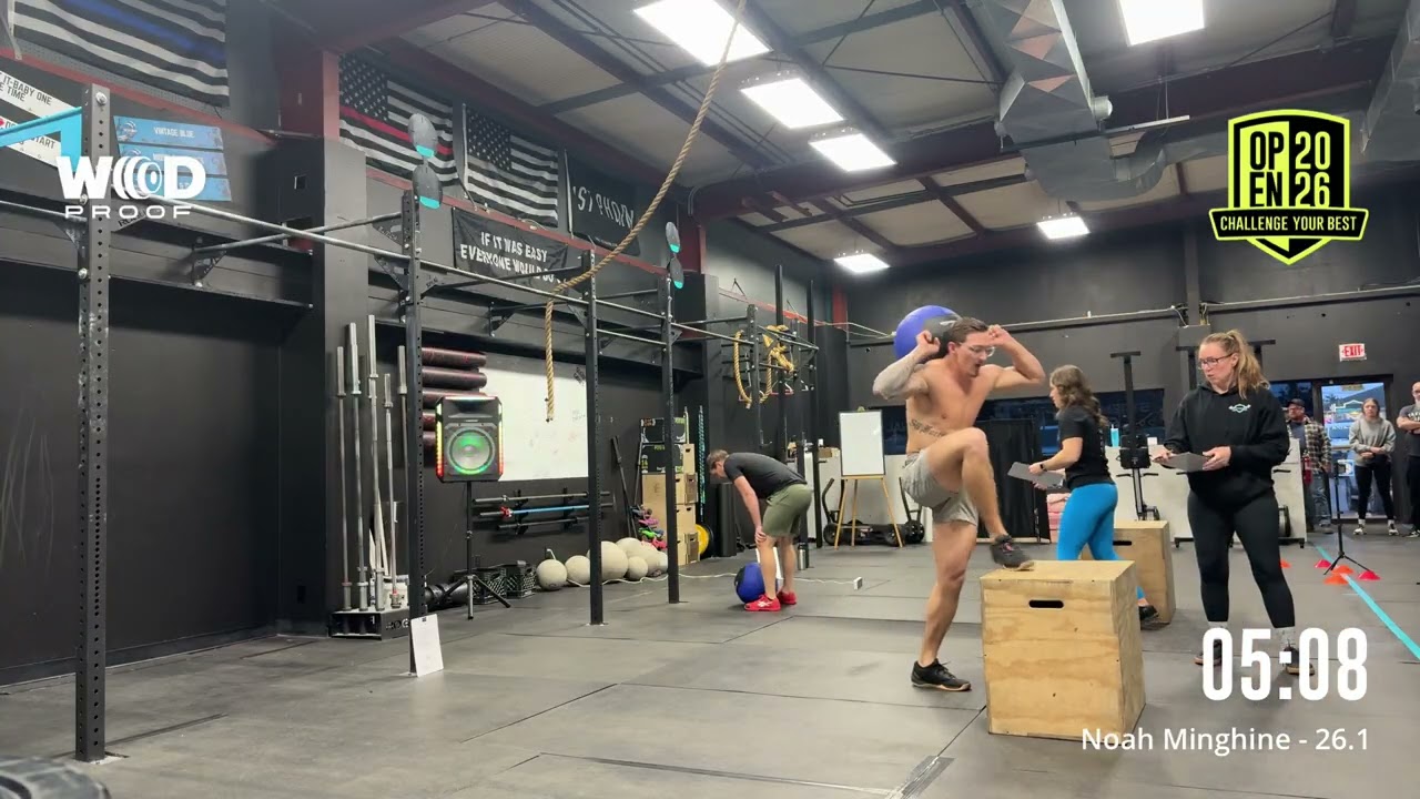 CrossFit open 26.1 - Noah Minghine