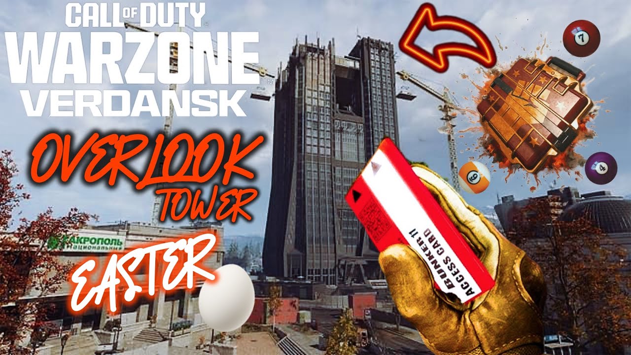 HOW TO DO THE EASTER EGG ON OVERLOOK IN WARZONE VERDANSK SEASON 4. (SPECIALIST BONUS).