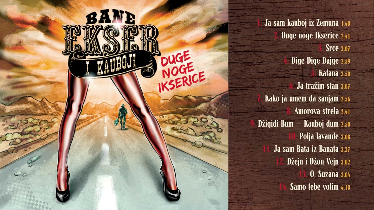 Bane Ekser i Kauboji - Srce | [Official Music Audio]