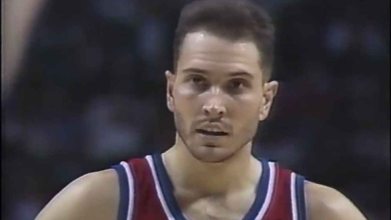 Rex Chapman Bullets 37 pts vs Hornets (1993)
