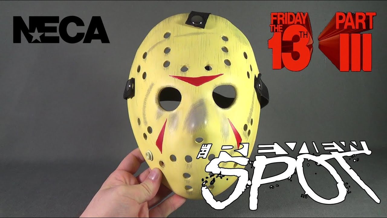 NECA Friday the 13th Part 3D Replica Mask | Video Review #HORROR