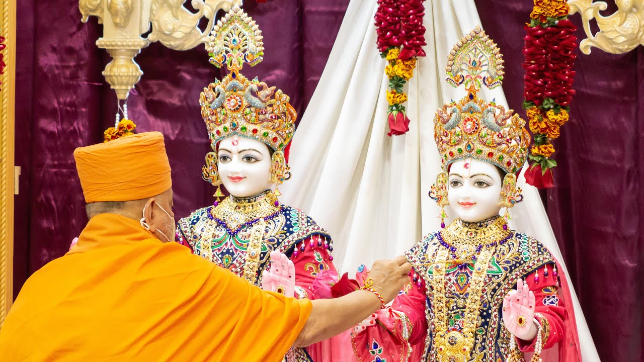 Murti Pratishtha of BAPS Shri Swaminarayan Mandir, Edmonton, Alberta, Canada