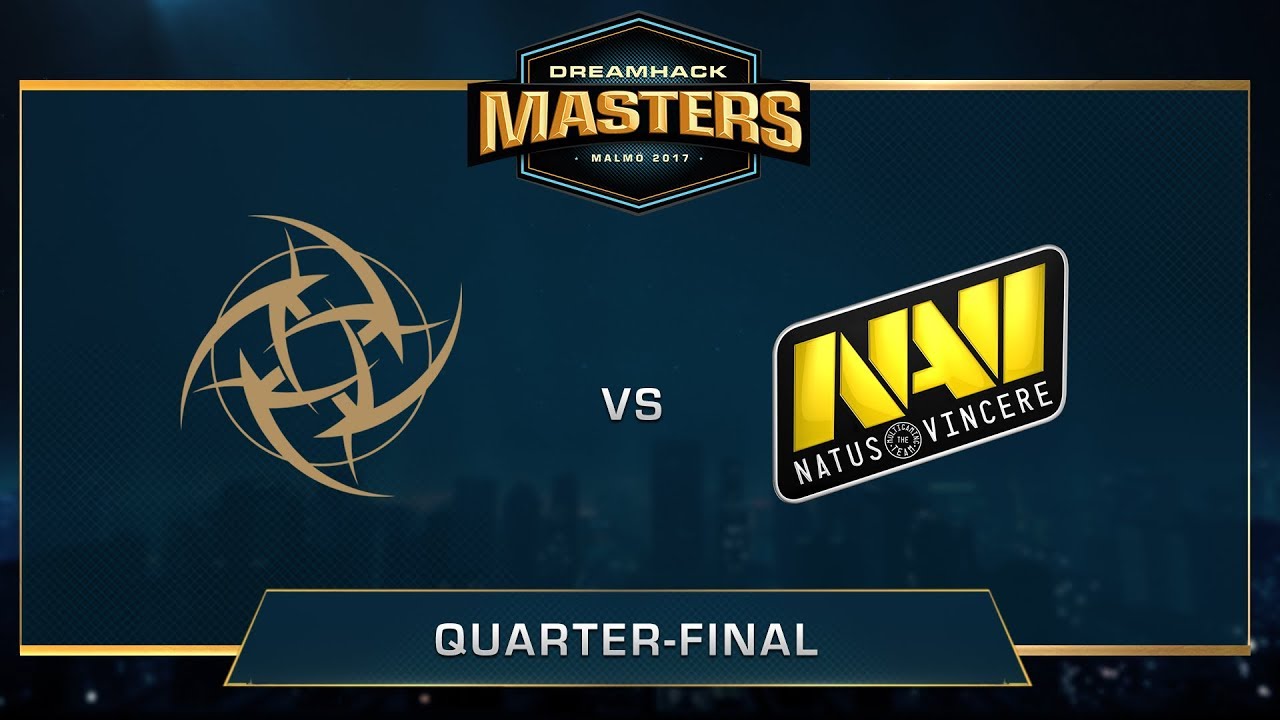 NiP vs Na'Vi - Train - Quarter-final - DreamHack Masters Malmö 2017