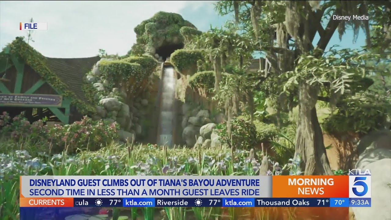 Another incident reported on Tiana&rsquo;s Bayou Adventure at Disneyland