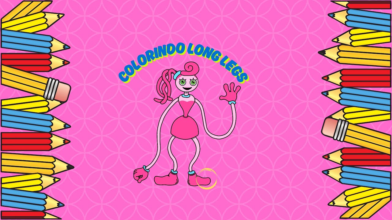 colorindo long legs poppy play time
