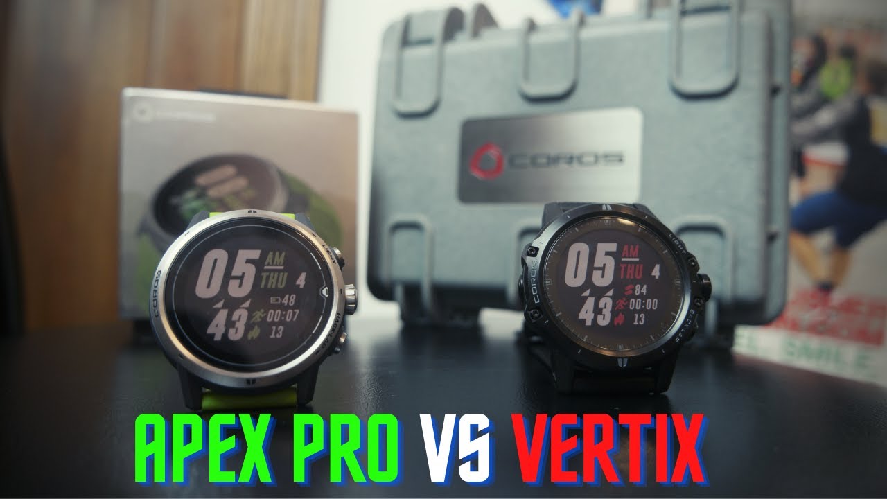Coros Apex Pro Vs Coros Vertix - What's the Difference?