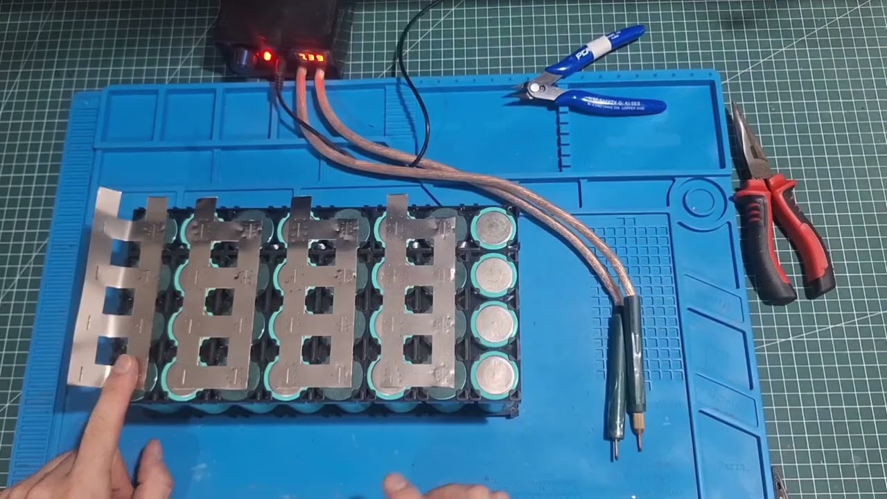 Lifepo4  Batarya yapımı (24volt 24 amper) ( Batarya da iş&ccedil;ilik  kalitesi &ouml;nemlidir)
