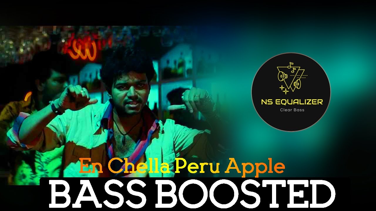 En Chella Peru Apple||Pokkiri||Thalapathi Vijay||BASS BOOSTED||NS EQUALIZER||🎧🎵🔊