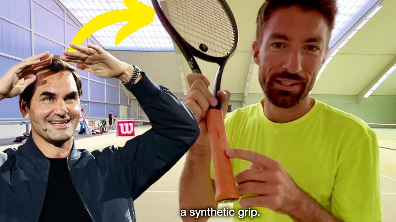 On teste la raquette de Roger Federer 🧐🐐