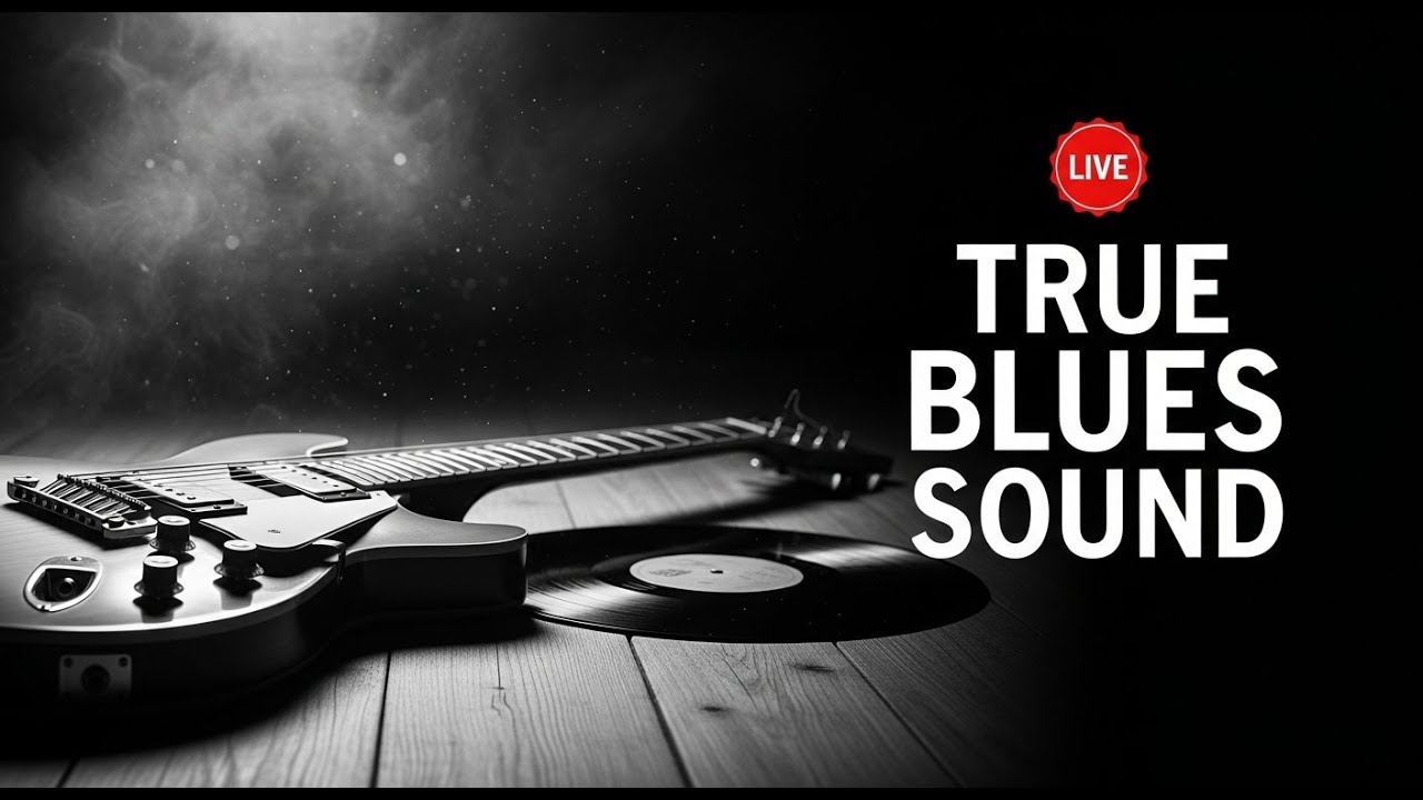 Deep Blues Guitar Solo – Emotional Delta Blues Music at Night