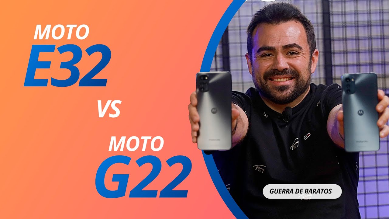 MOTO G22 vs MOTO E32: Si quieres pagar poco, tienes que ver este video 😎😬