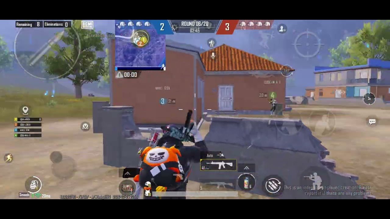Dhara Virus Joker Max vs Devil Ghost Beast Zeus 4 v 4 new map #gg 