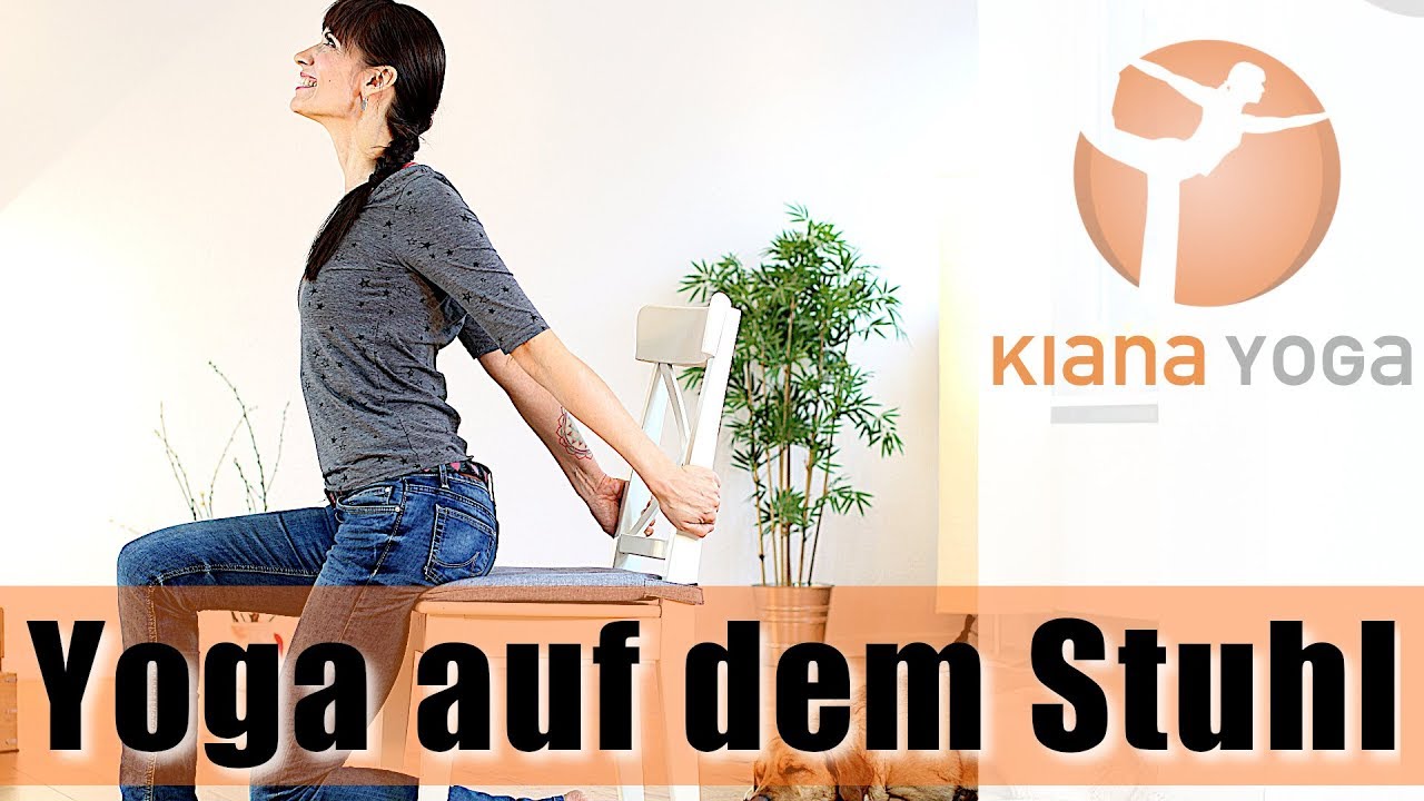 Yoga im Büro & am Arbeitsplatz /  Office Yoga Routine gegen Verspannungen/ Yoga auf dem Stuhl