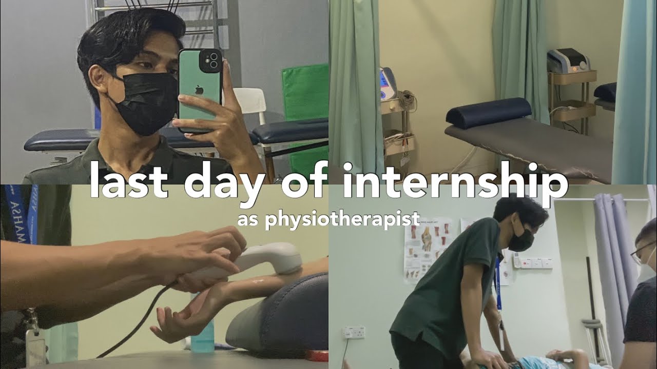 last day of internship 🧑🏻‍⚕️ as physiotherapy student in mahsa college sabah | aesthetic vlog ✨
