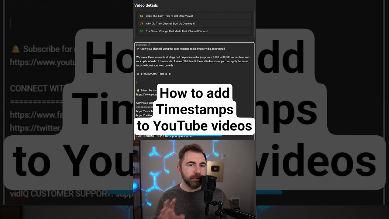 How to Add Chapters to YouTube Videos🧐