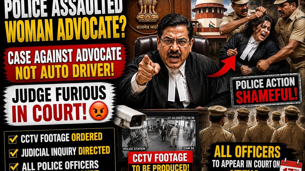 Woman Advocate Assaulted by Police? Judge Explodes in Court & Orders Strict Action
